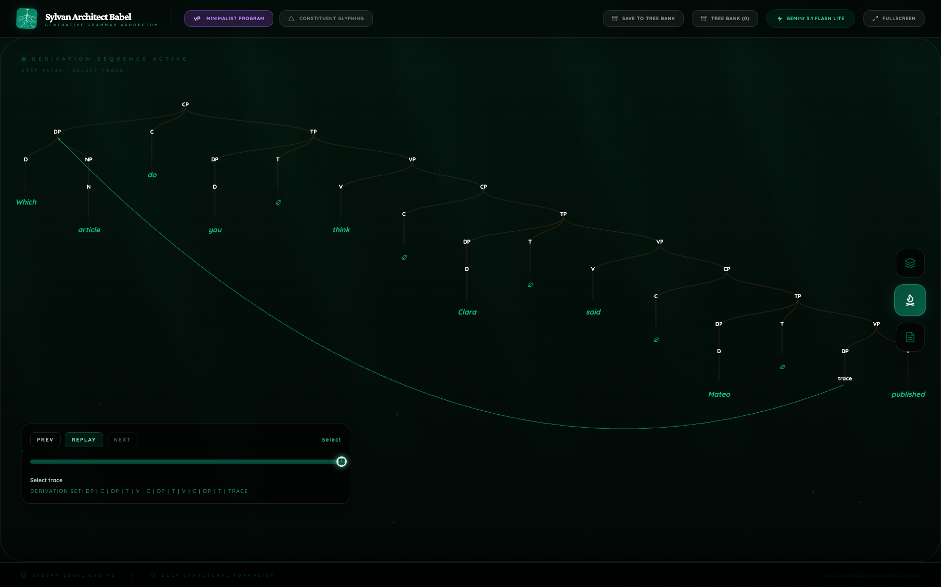 Flash Lite English long-distance wh growth
