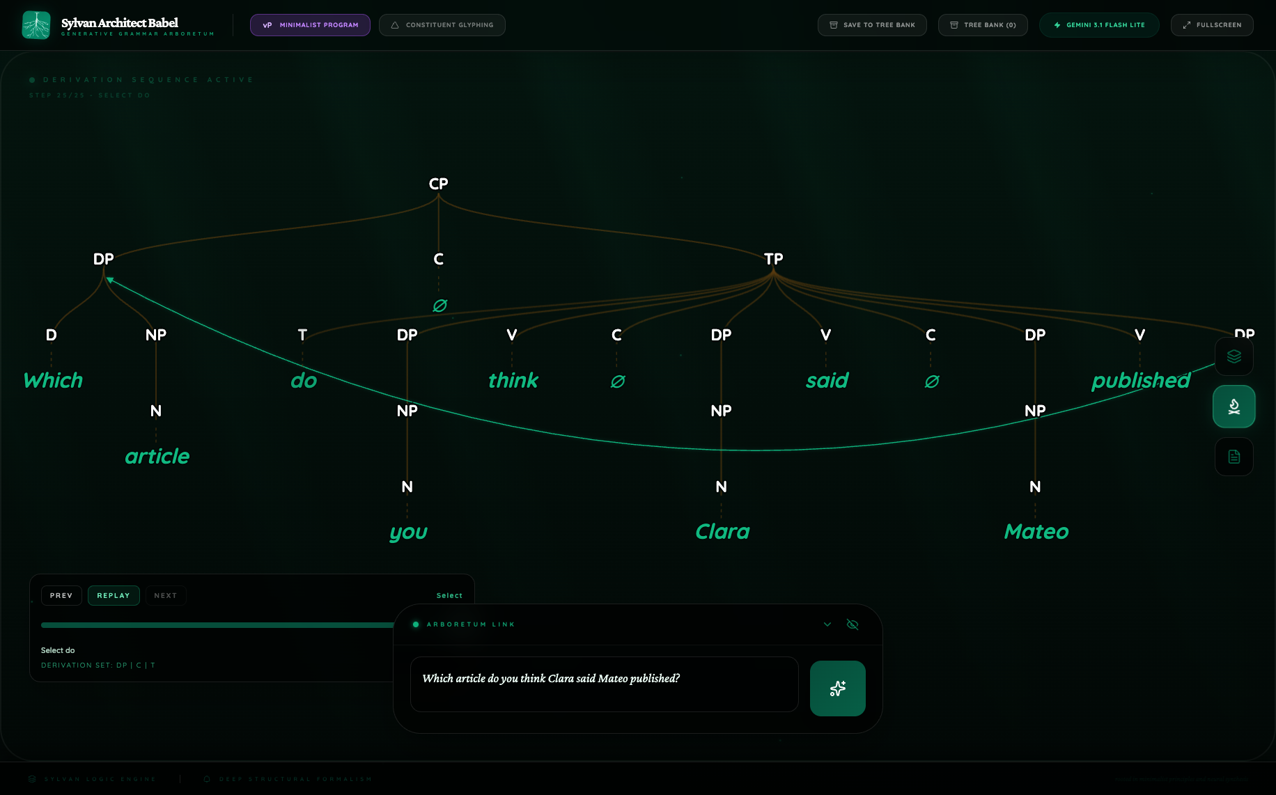 Flash Lite English long-distance wh growth